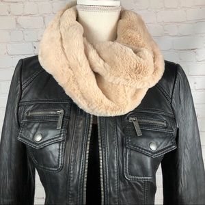NWT Fur Infinity Scarf